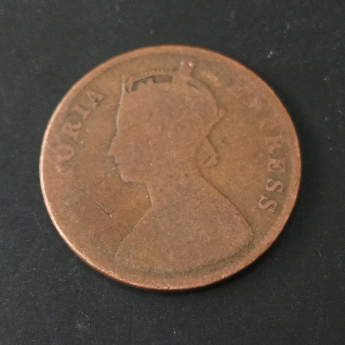 1/4 Anna 1891 Victoria- British India (Ref: AUC2062)