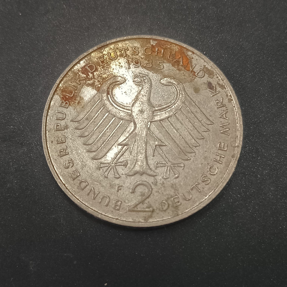 2 Deutsche Mark 1985 - Kurt Schumacher - Germany (Ref: AUC1934)