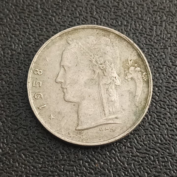 1 Franc Baudouin I - Belgium