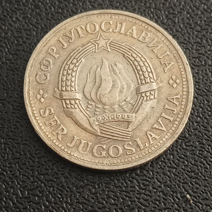 2 Dinara (1971-1981) - Yugoslavia