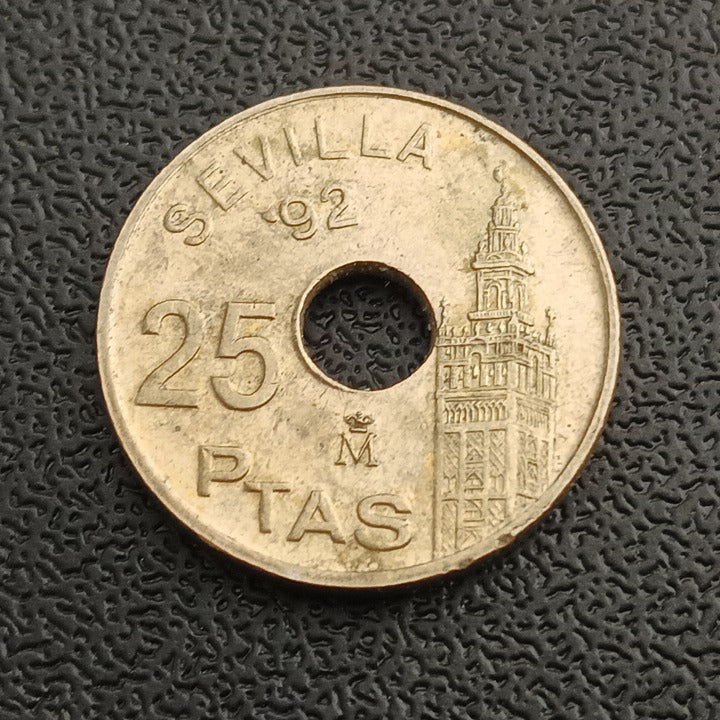 25 Peseta 1992 (Giralda) - Spain
