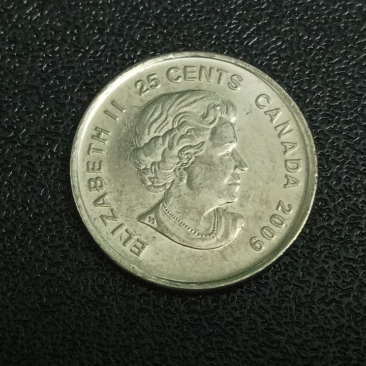 25 Cents 2009 (Women's Ice Hockey) - Canada : Olympics Golden Monemts