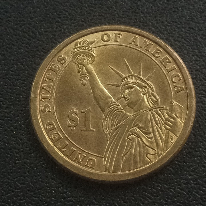 1 Dollar (George Washington - 1st President - 1789-1797) - U.S.A Presidential $1 Coin Program