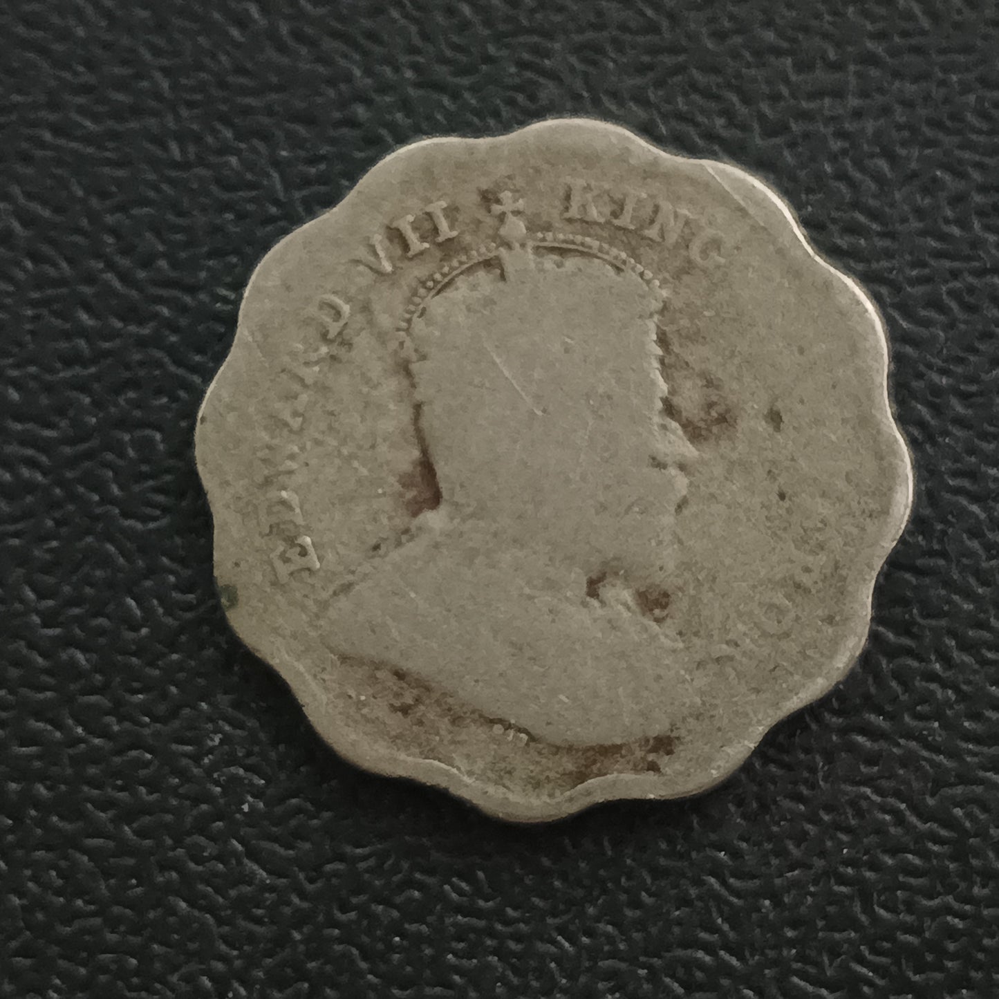 1 Anna 1908 Edward Scarce - (Ref :AUC1556)