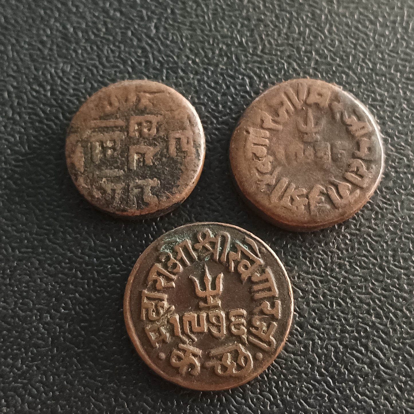 Lot of 3 Trambiyo Coins (Victoria /George V) - Princely State of Kutch - (Ref : AUC0681)