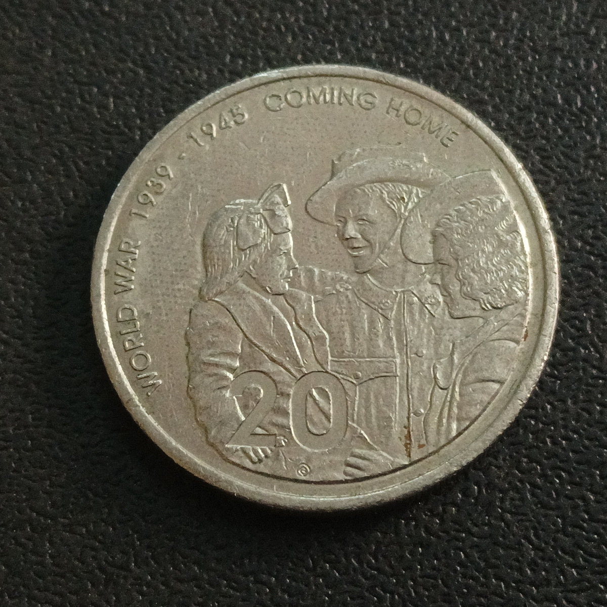 20 Cents Australia 2005 (60th Anniversary of World War II - Coming Home) -(Ref : AUC2014)