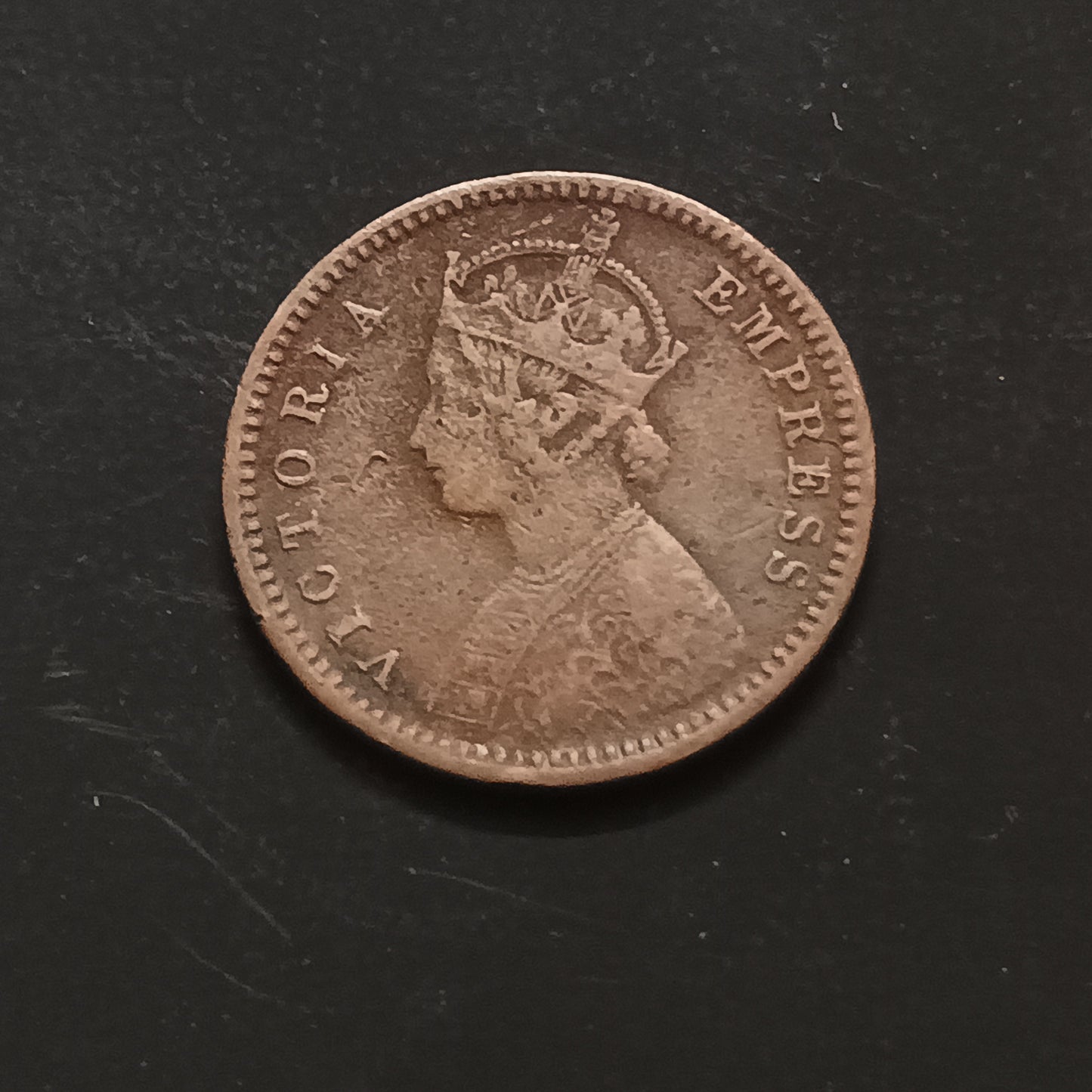 1/12 Anna 1892 Victoria Scarce- (Ref : AUC1529)