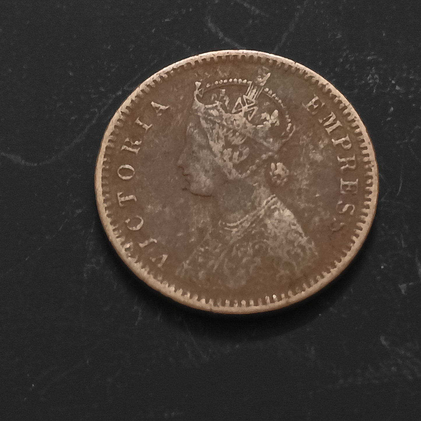 1/12 Anna 1899 Victoria Scarce - (Ref : AUC1316)