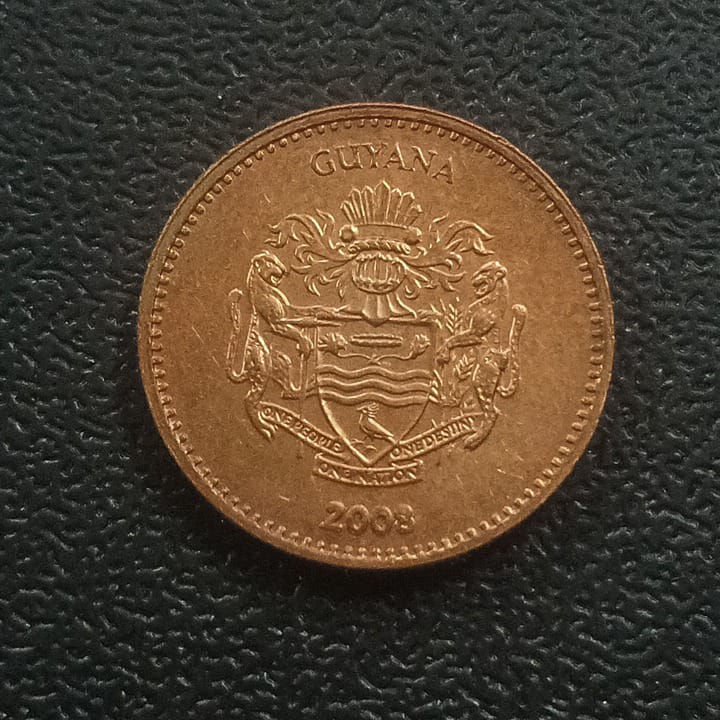 1 Dollar 2008 - Guyana