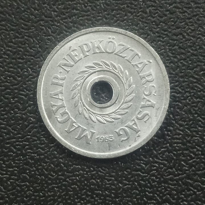 2 Filler 1963 AUNC - Hungary