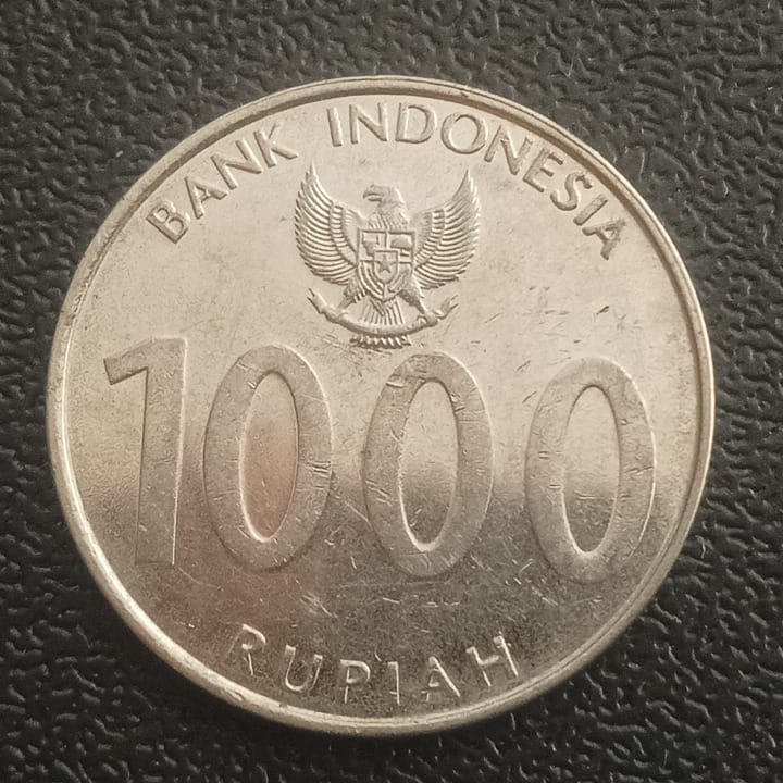 1000 Rupiah 2010 - Indonesia