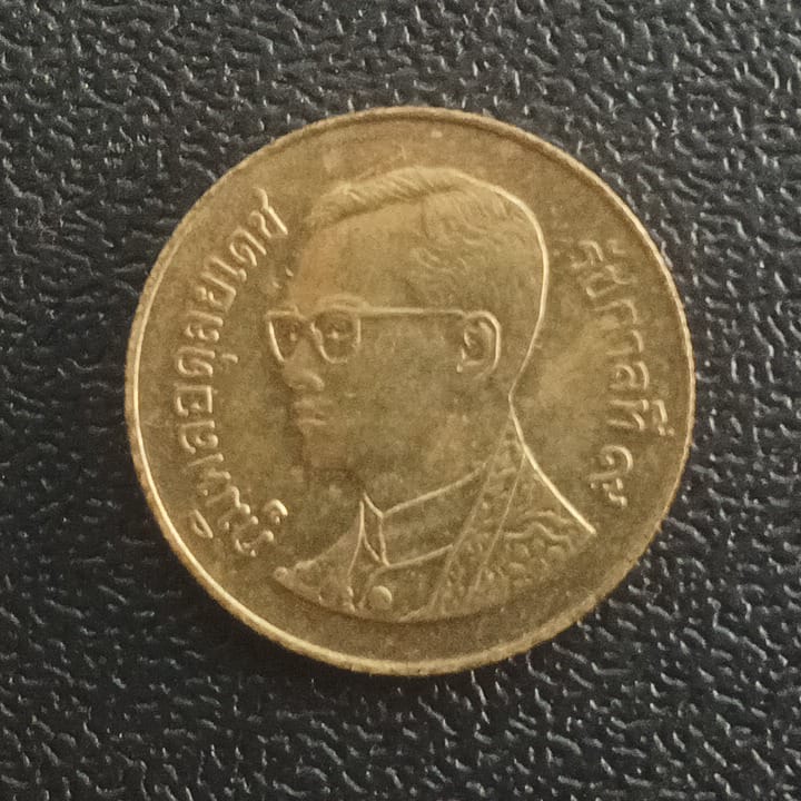 50 Satang (1987-2008) Rama IX- Thailand