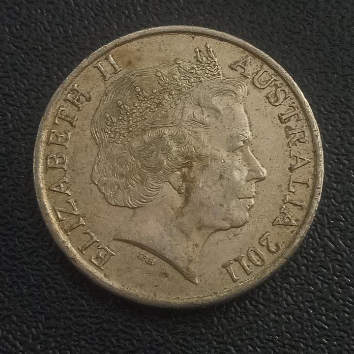 20 Cents 2011 (William and Kate Royal Wedding) - Australia