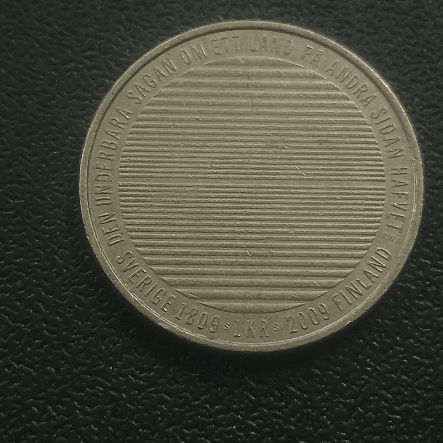 1 Krona 2009 - Carl XVI Gustaf (Separation from Finland) - Sweden Circulating Commemmorative Coin