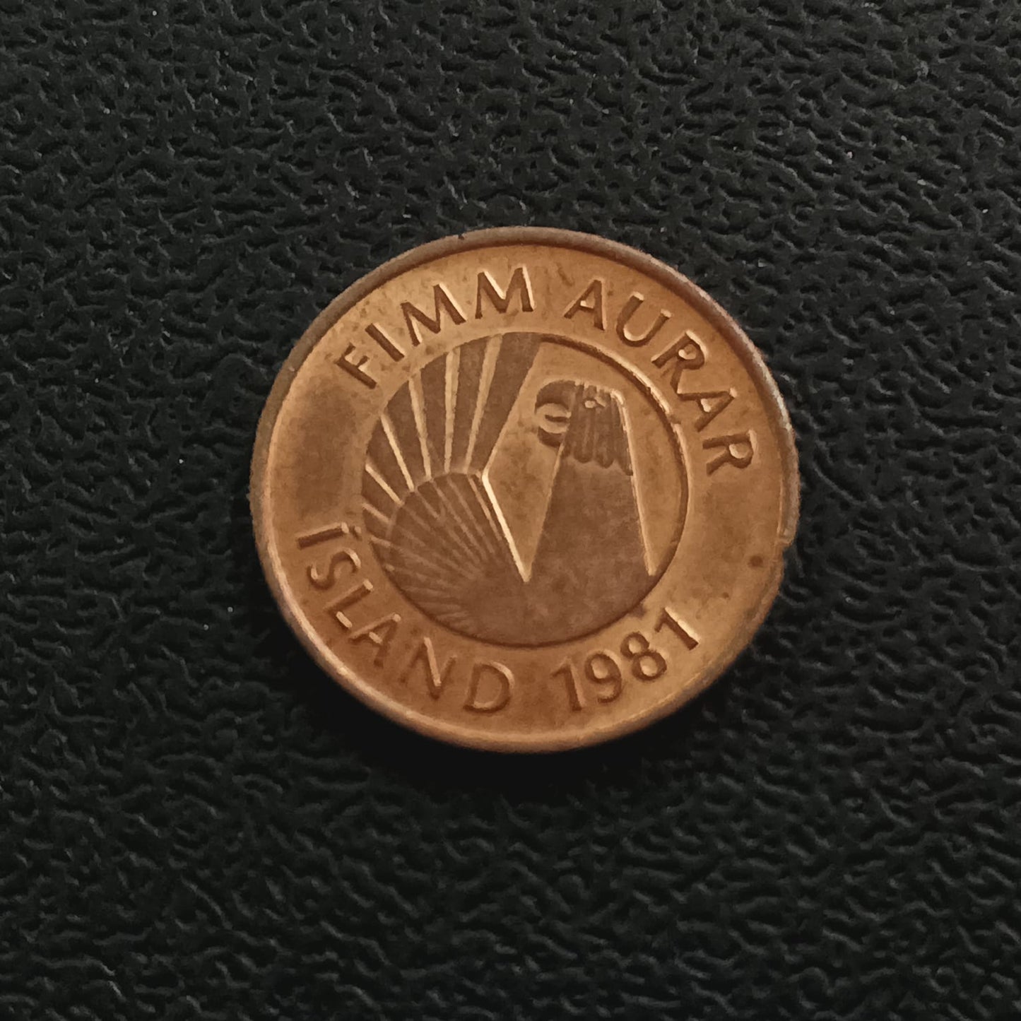 5 Aurar 1981 AUNC - Iceland