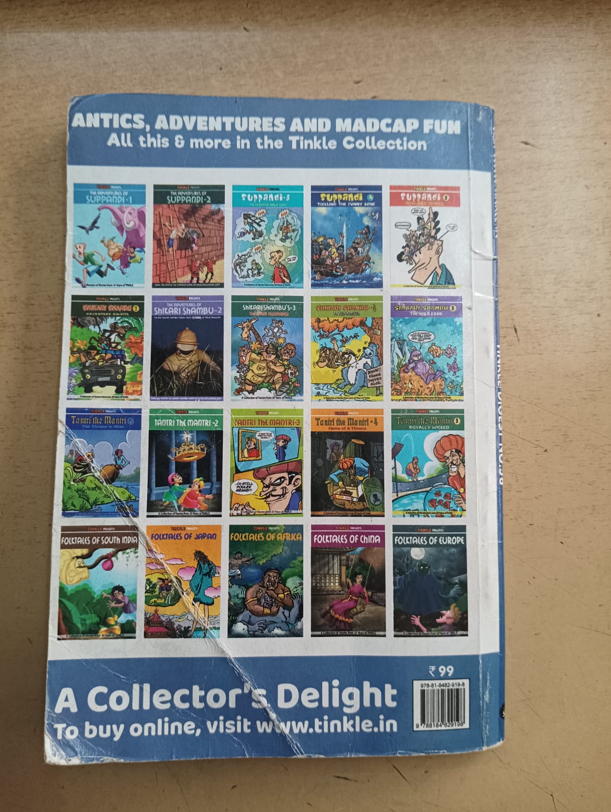 Tinkle Digest No 58 (Used Condition)