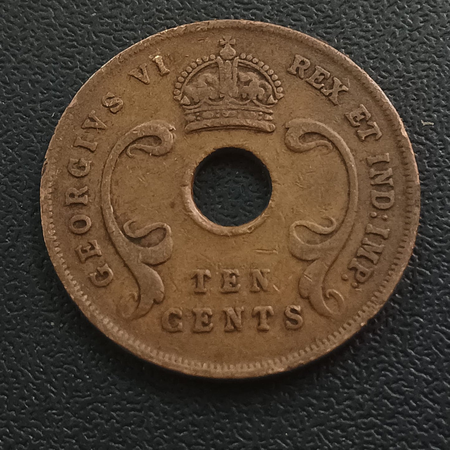 10 Cents 1943 - East Africa (Ref : 130905)