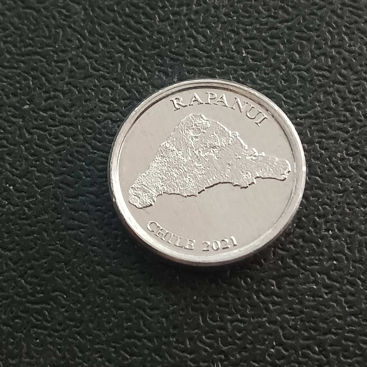 1 Peso 2021 - Rapa Nui (Easter Island) Type 3 - Aluminium