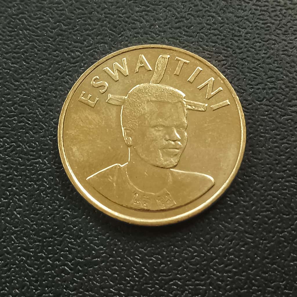 2 Emalangeni - Mswati III 2021 AUNC - Eswatini (Formerly Swaziland)