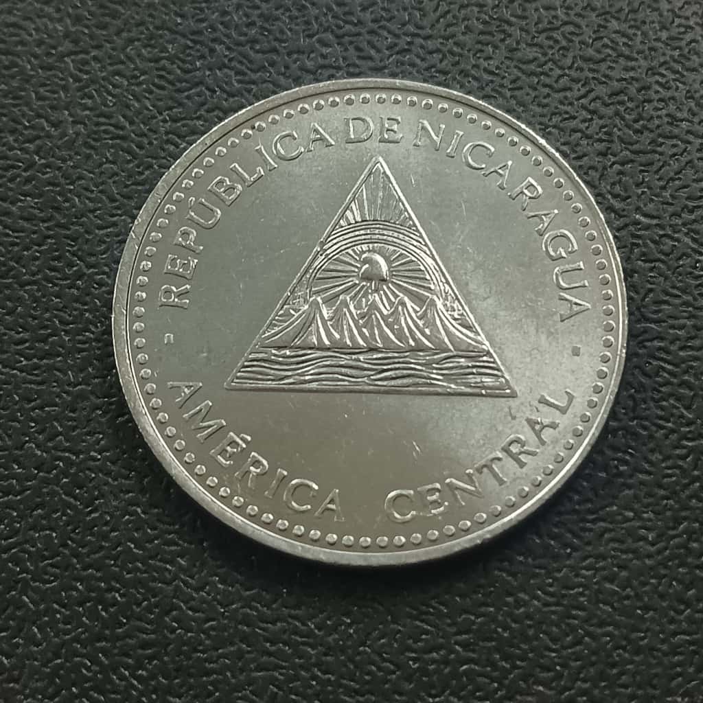 5 Cordobas 2007 AUNC - Nicaragua