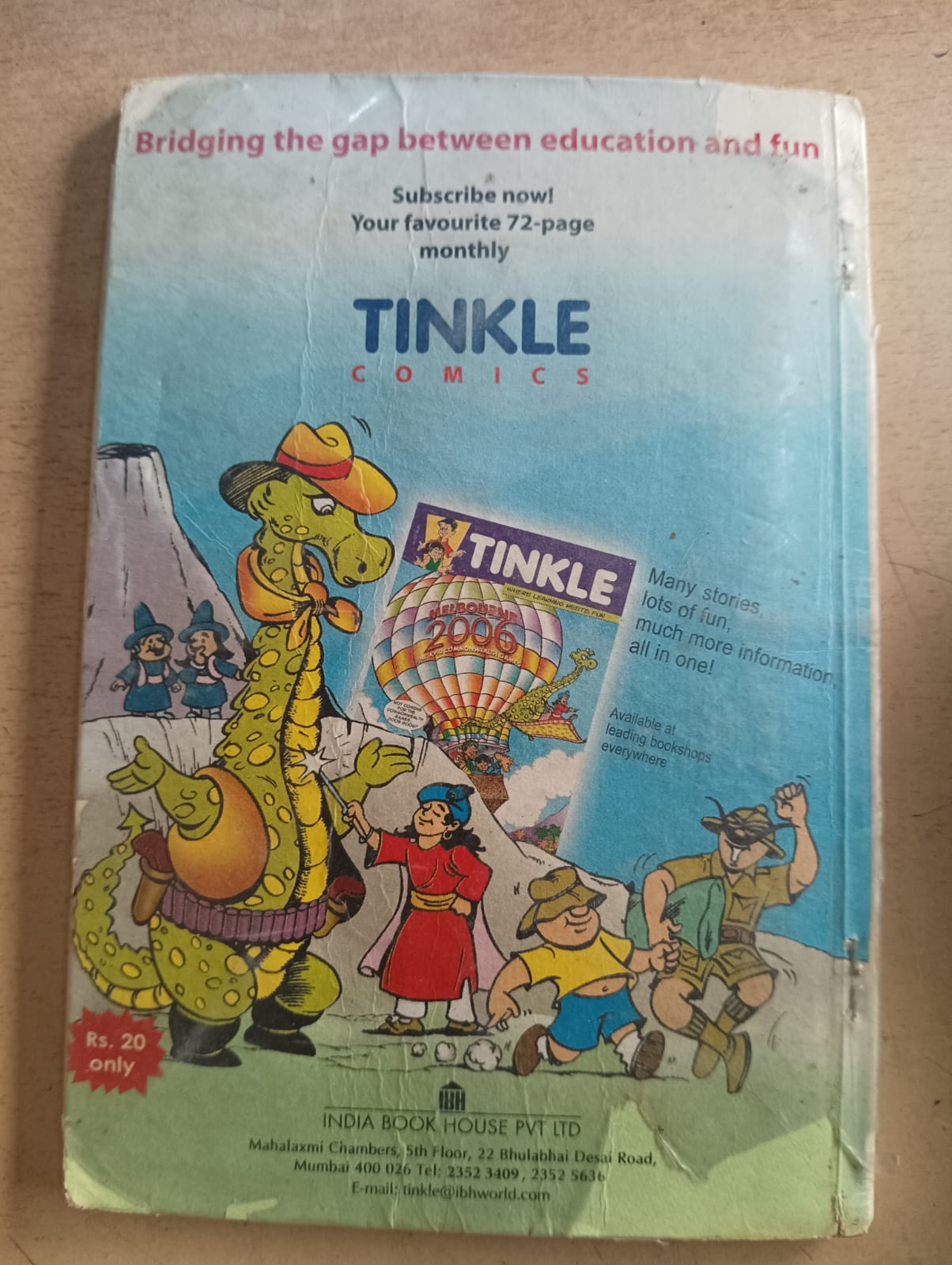 Tinkle Digest Vol 5 No 3 (Good Pre owned Condition)