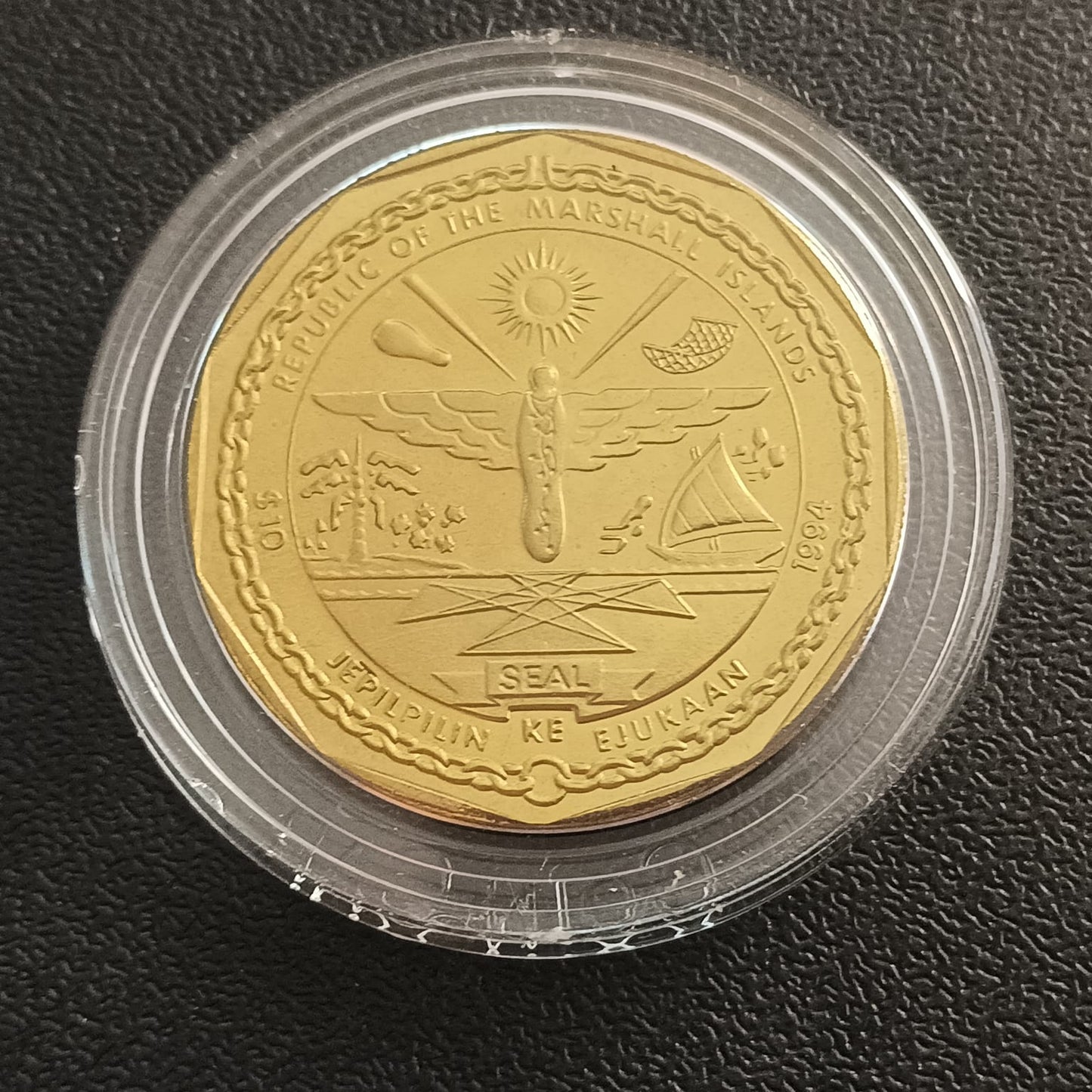 10 Dollars 1994 UNC (Saturn : Wonders of the Solar System) - Marshall Islands