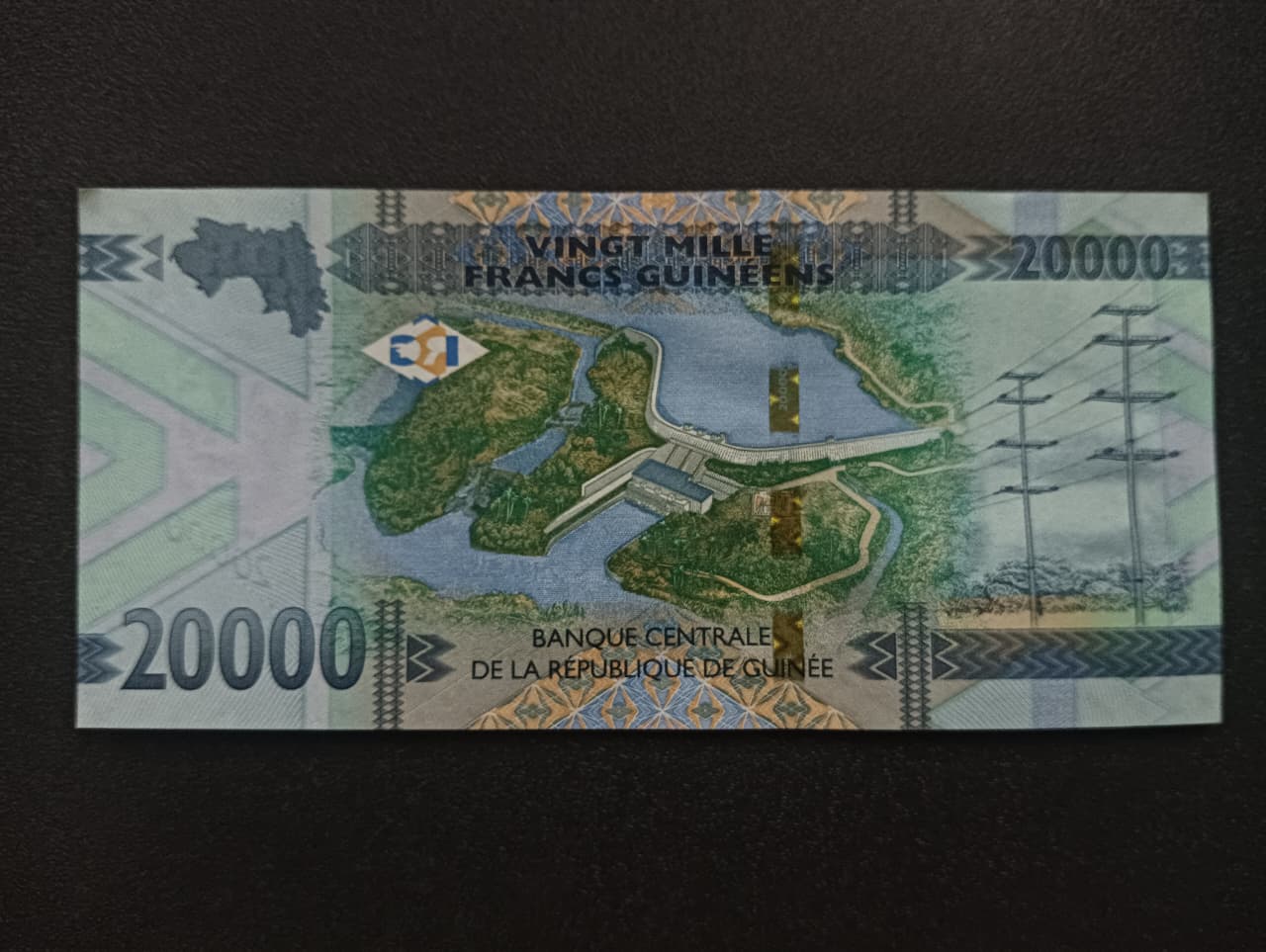 20000 Francs 2020 UNC - Guinea