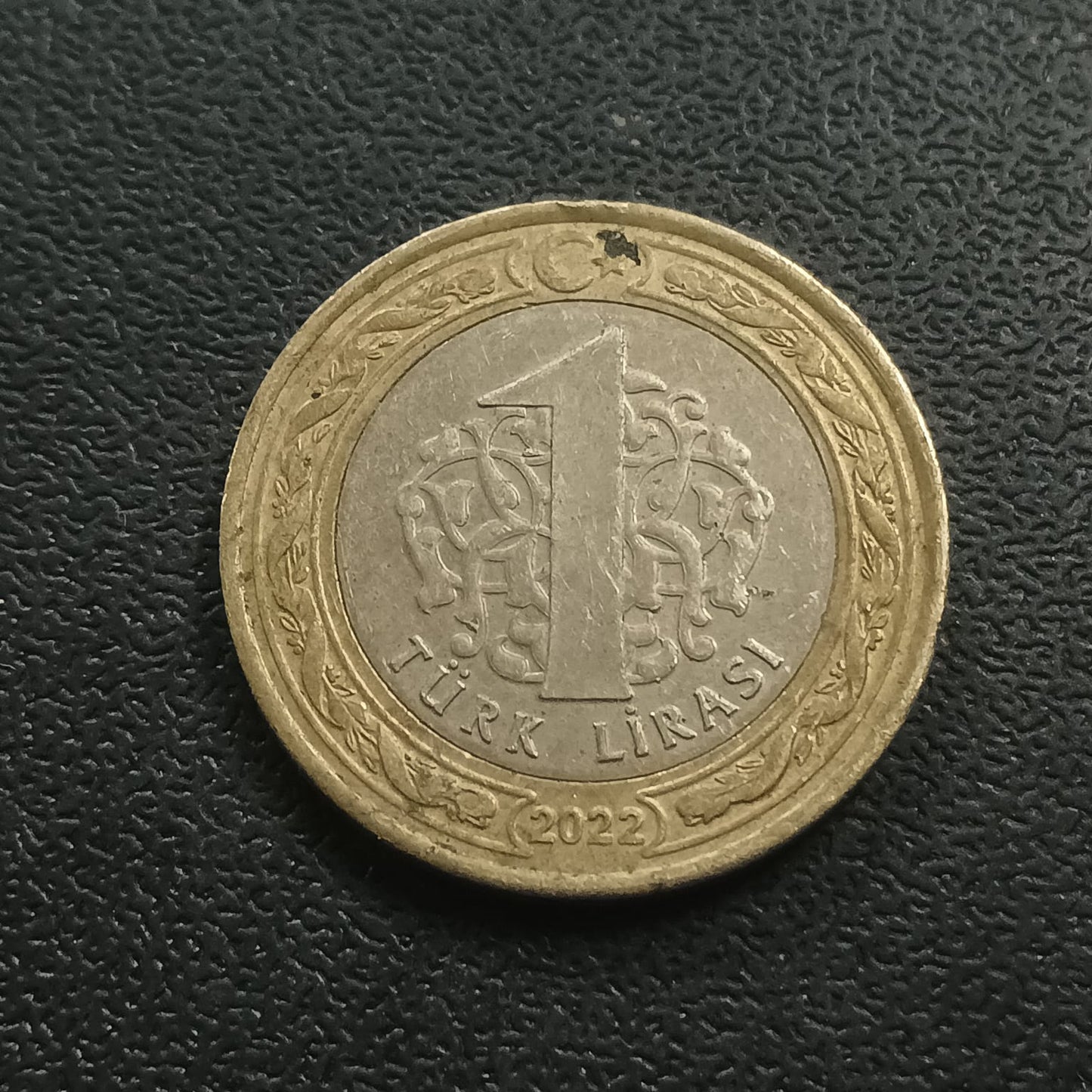 1 Lira 2022 (100th Anniversary of the Great Offensive) - Turkey