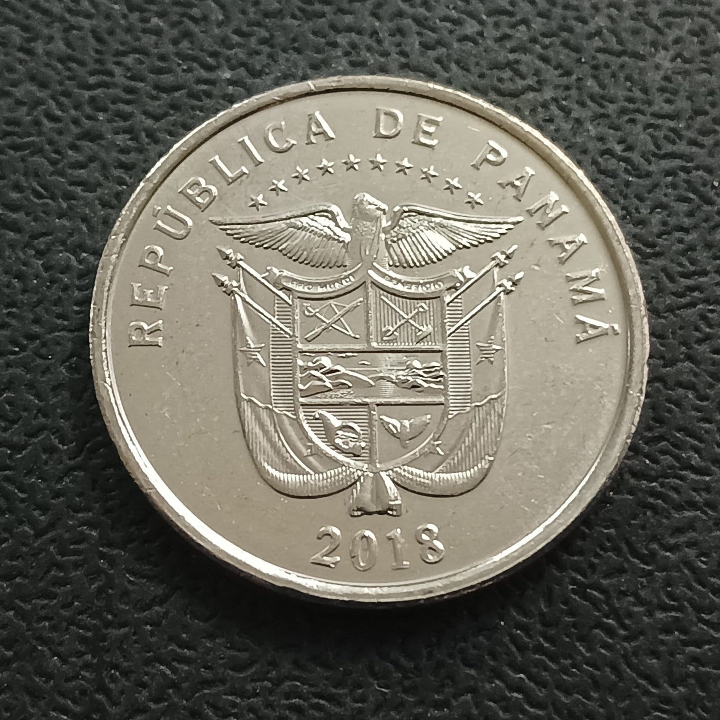 5 Centésimos 2018 UNC (Sara Sotillo) - Panama : Circulating Commemorative Coin