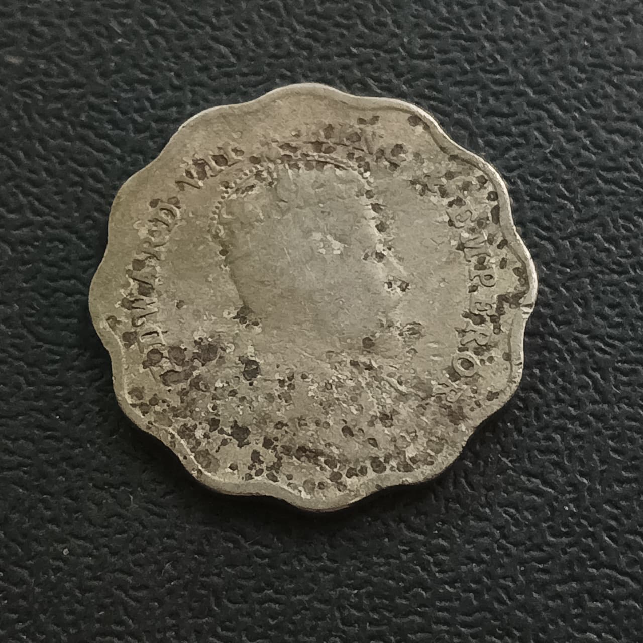 1 Anna 1909 Edward Rare (Ref : 040211)