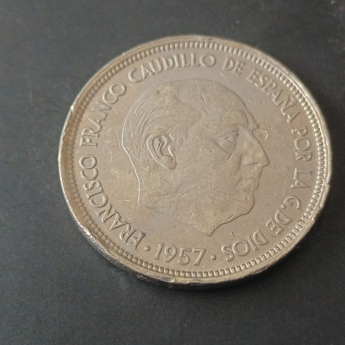 50 Pesetas 1957 - Spain