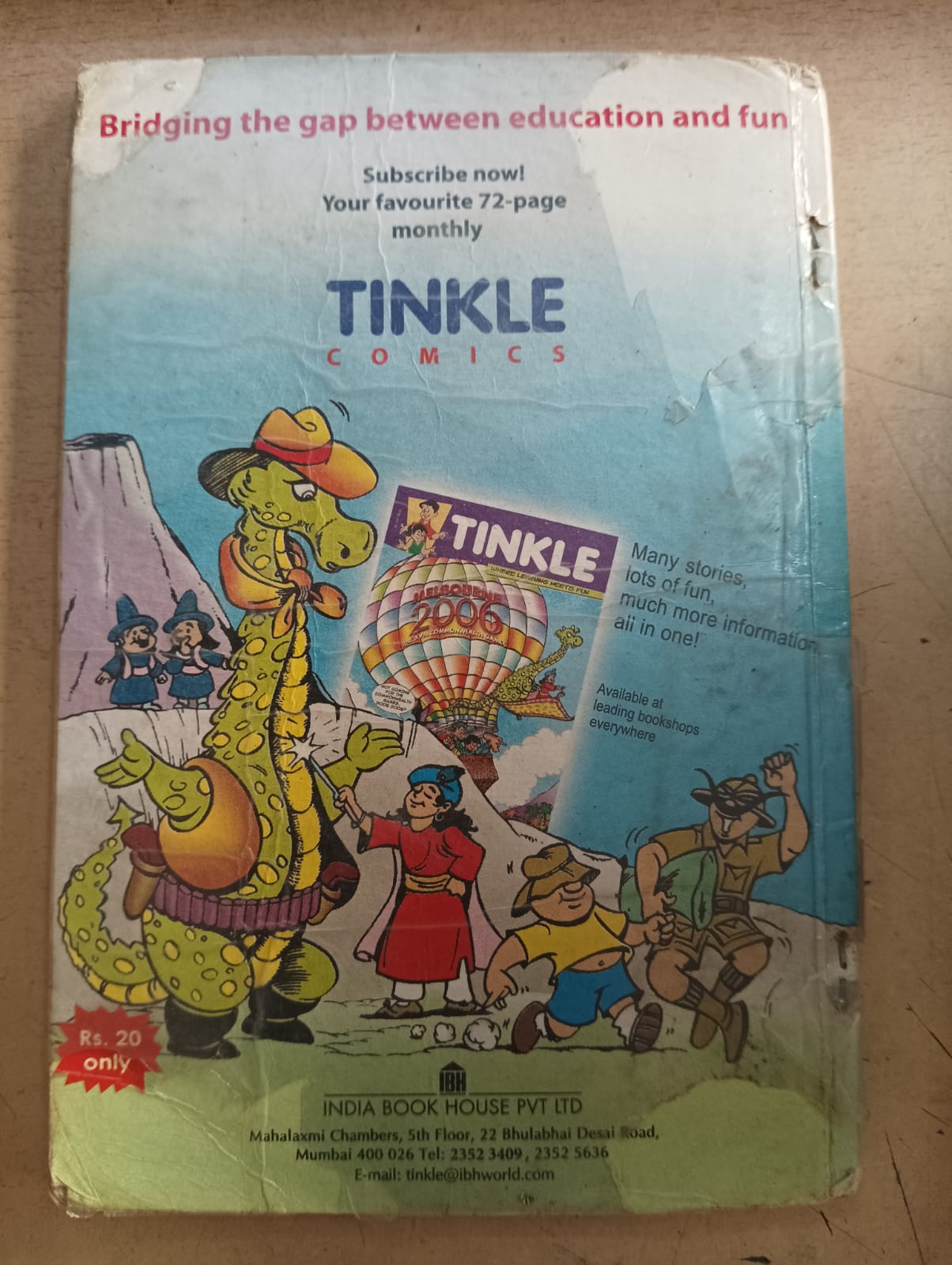 Tinkle Digest Vol 5 No 6 (Pre-owned Condition)