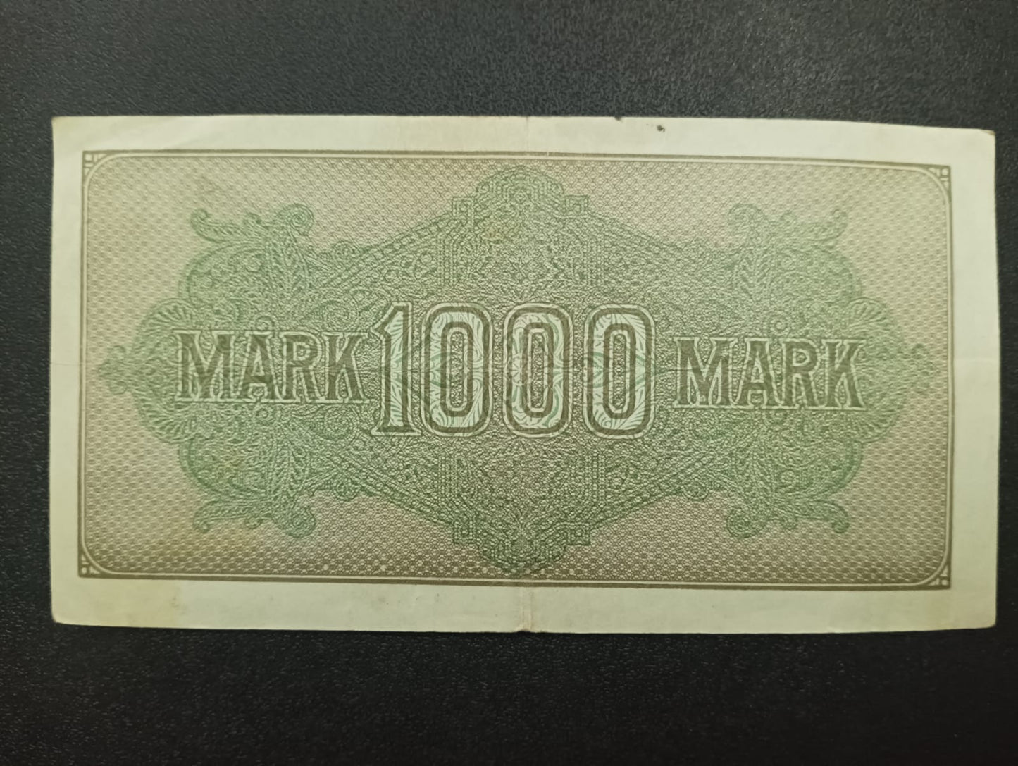 1000 Mark 1922 (Reichsbanknote) - Germany (Ref : AUC0777)