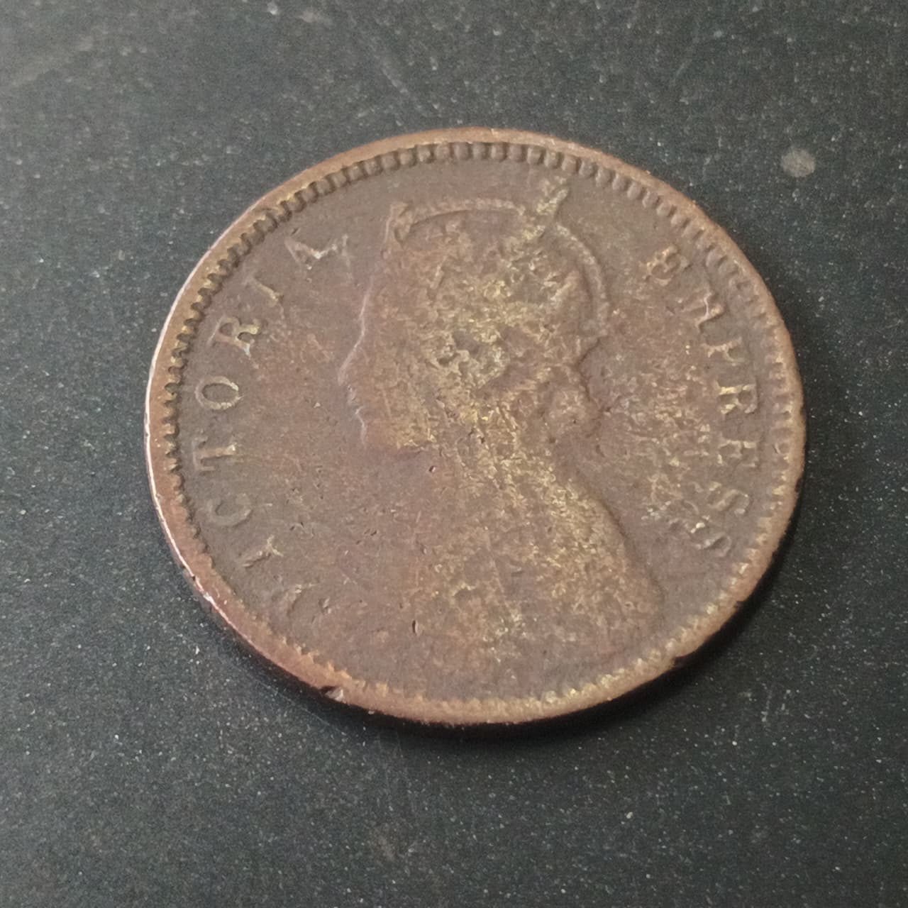 1/12 Anna 1883 Victoria Scarce (Ref : AUC1373)