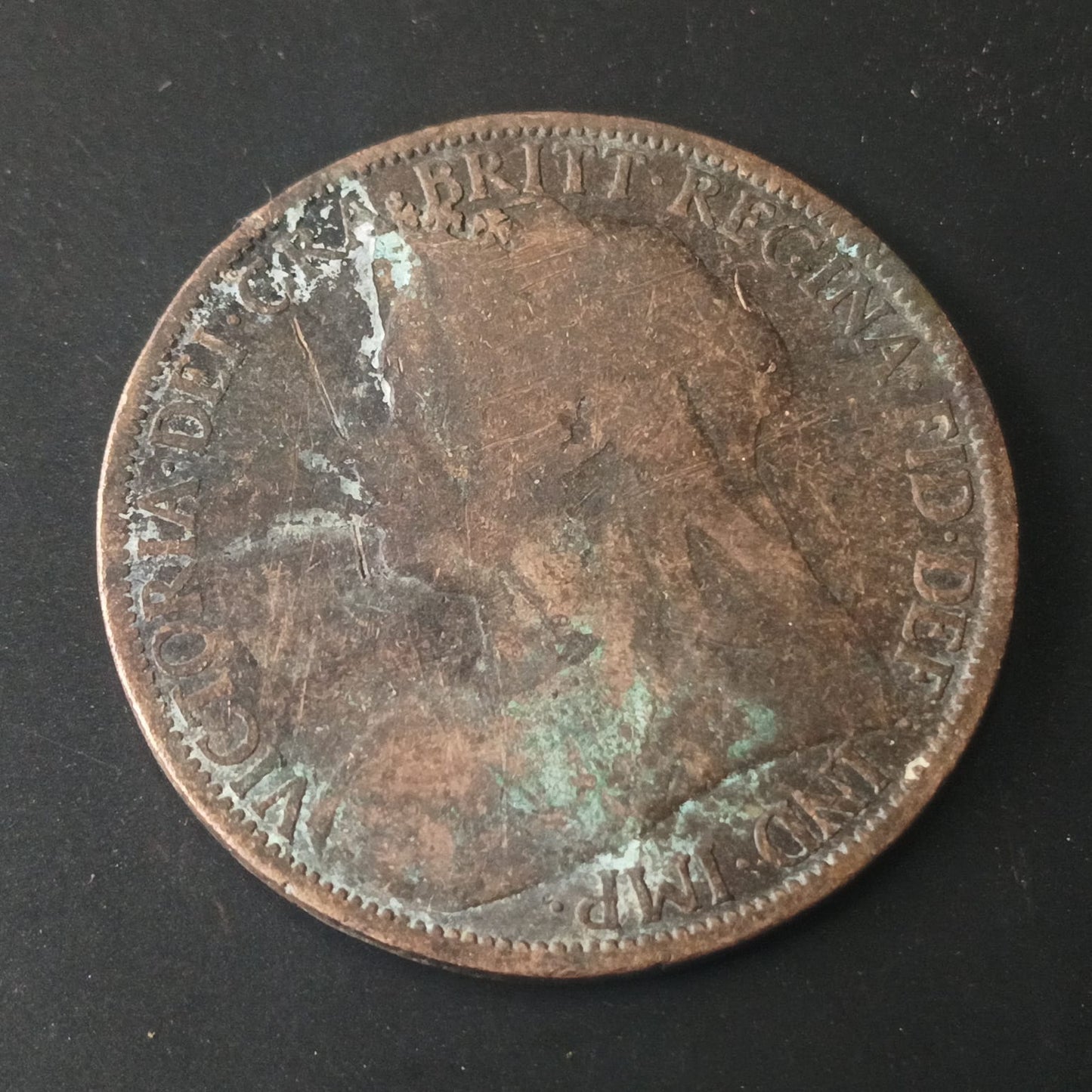 1 Penny 1896 Victoria- United Kingdom (Ref : AUC1416)