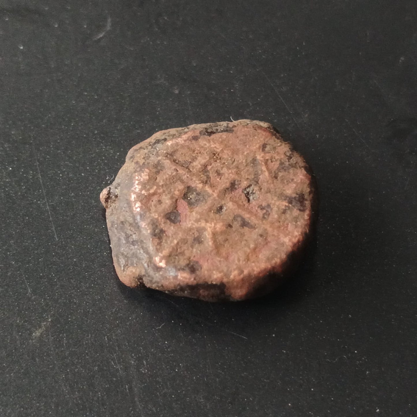 1 Kasu 1699 AD (Year 26 of rule) Chikka Devaraja - Kingdom of Mysore (Ref : AUC1425)