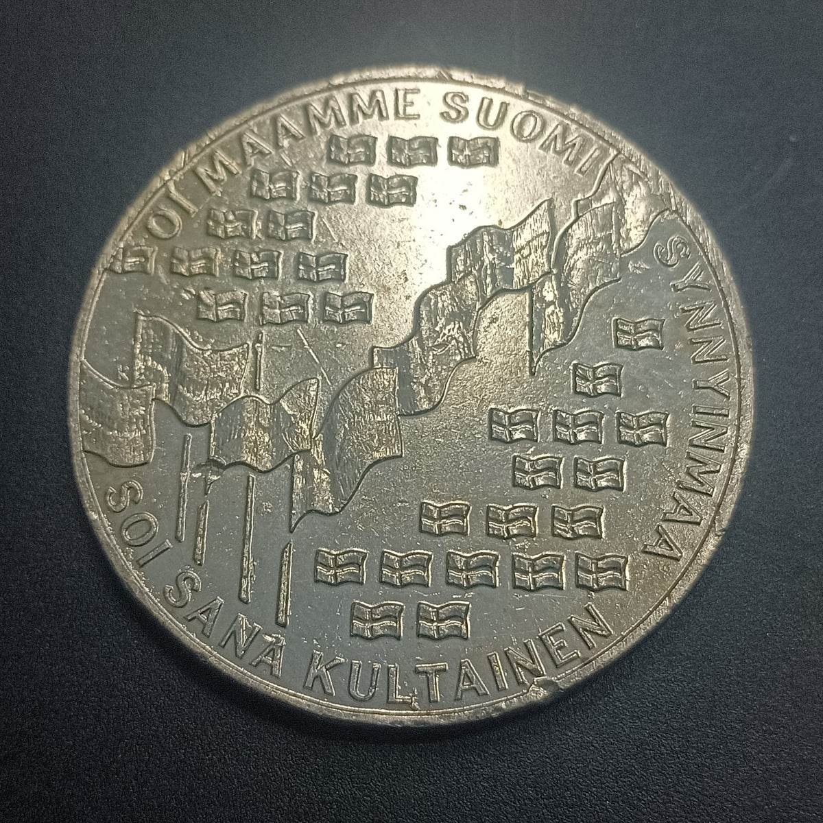 Medal - Finnish Independence for 100 years - Finland (Ref: AUC1628)