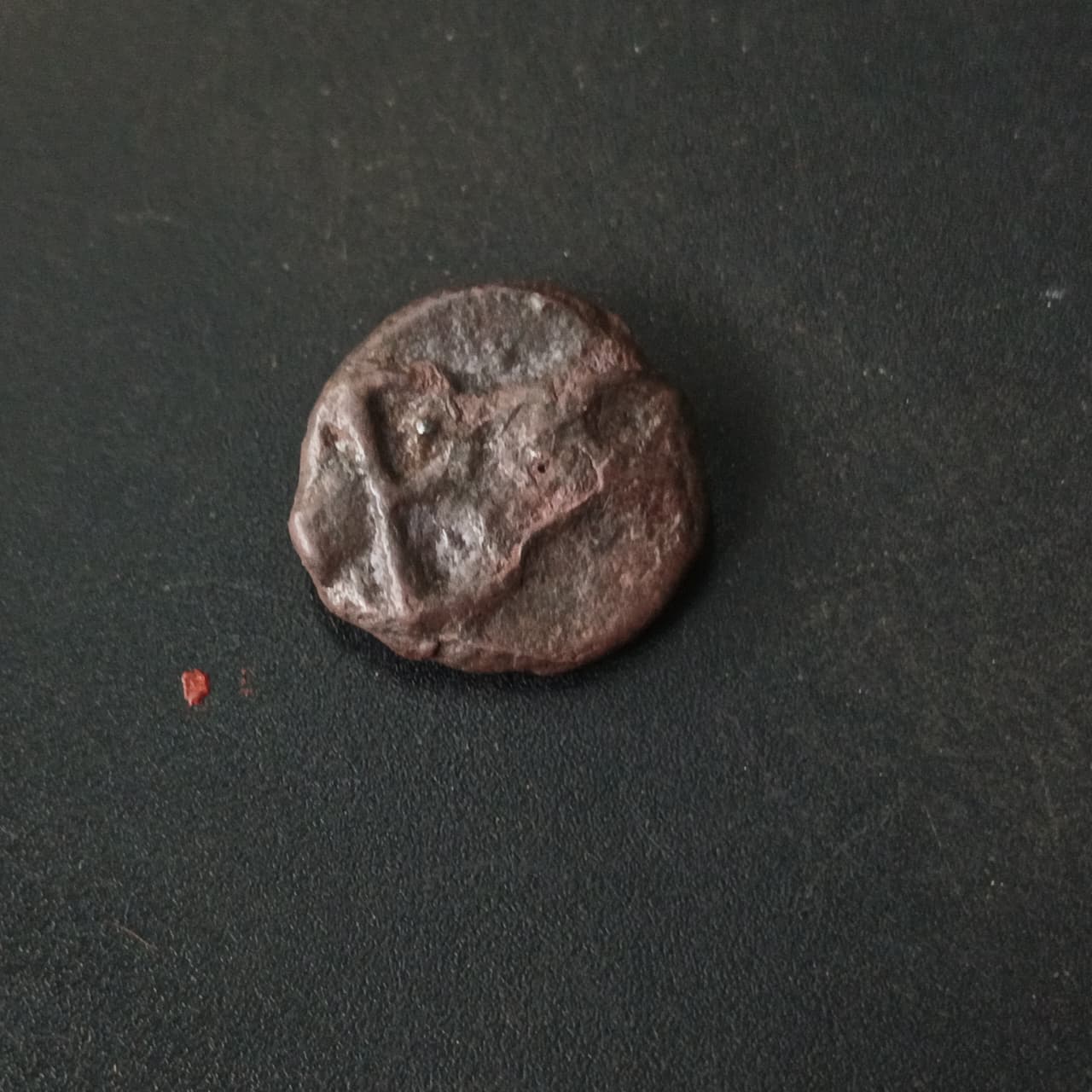 1/4 Karshapana (185 BC - 73 BC) - Sunga Dynasty - (Ref: AUC1456)