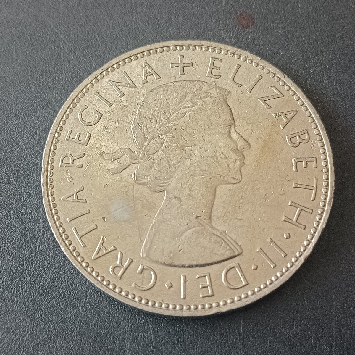 1/2 Crown 1962 Elizabeth II - United Kingdom (Ref: AUC1719)