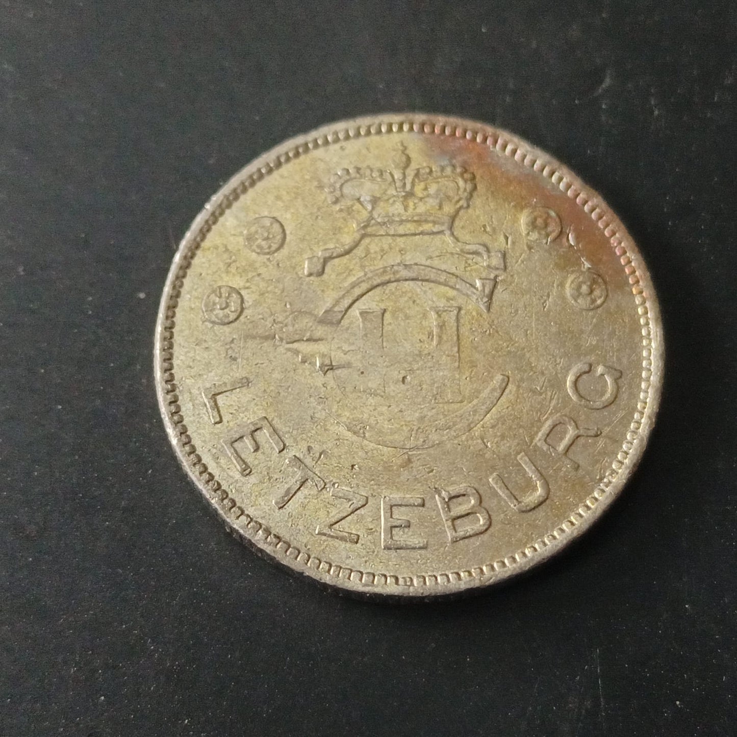 1 Franc 1939 - Charlotte - Luxembourg (Ref: AUC1794)