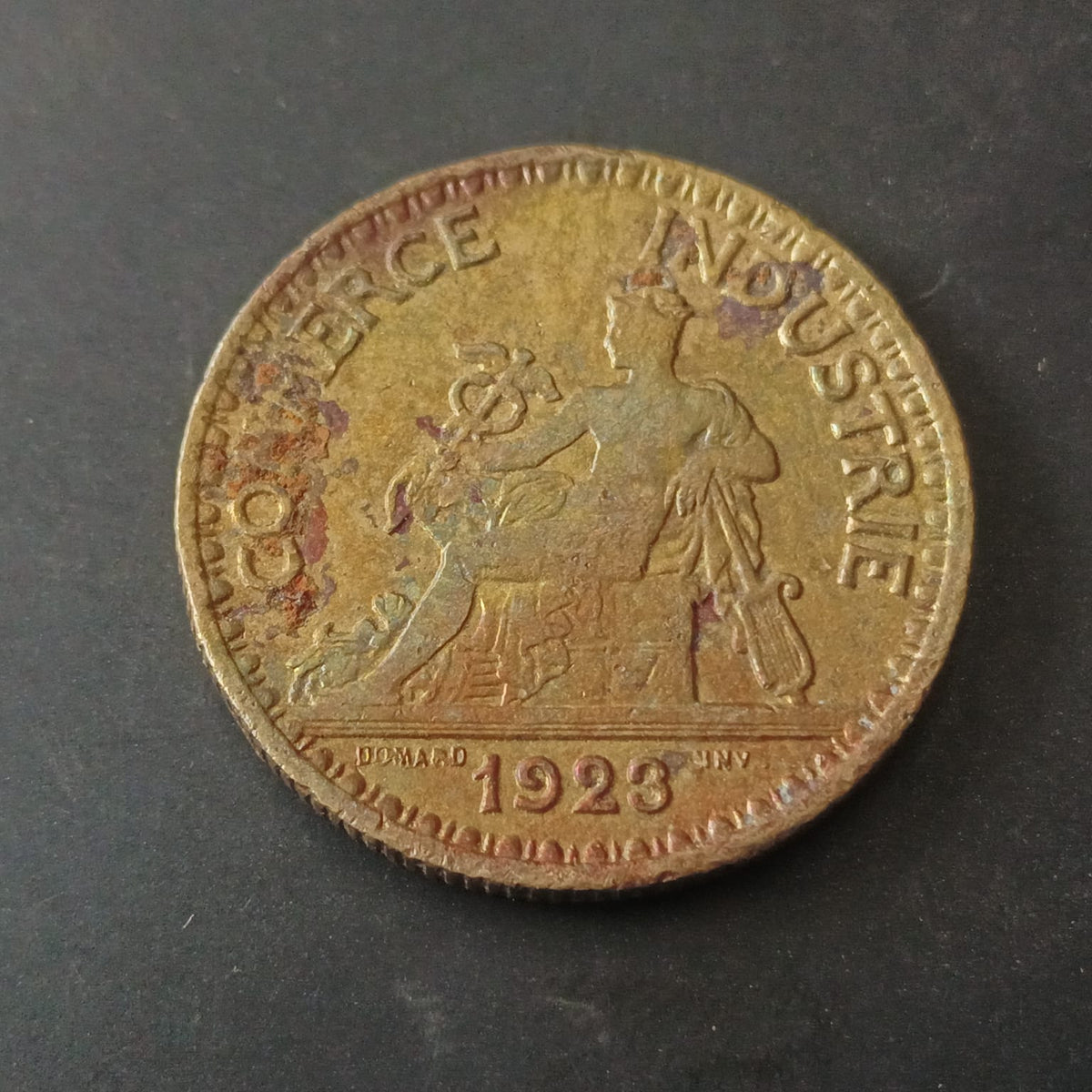 2 Francs 1923 (Chamber of Commerce) - France (Ref: AUC1911)
