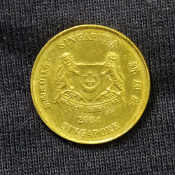 5 Cents - Singapore (old issue)