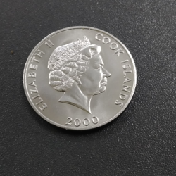5 Cents 2000 UNC - Cook Islands (FAO)