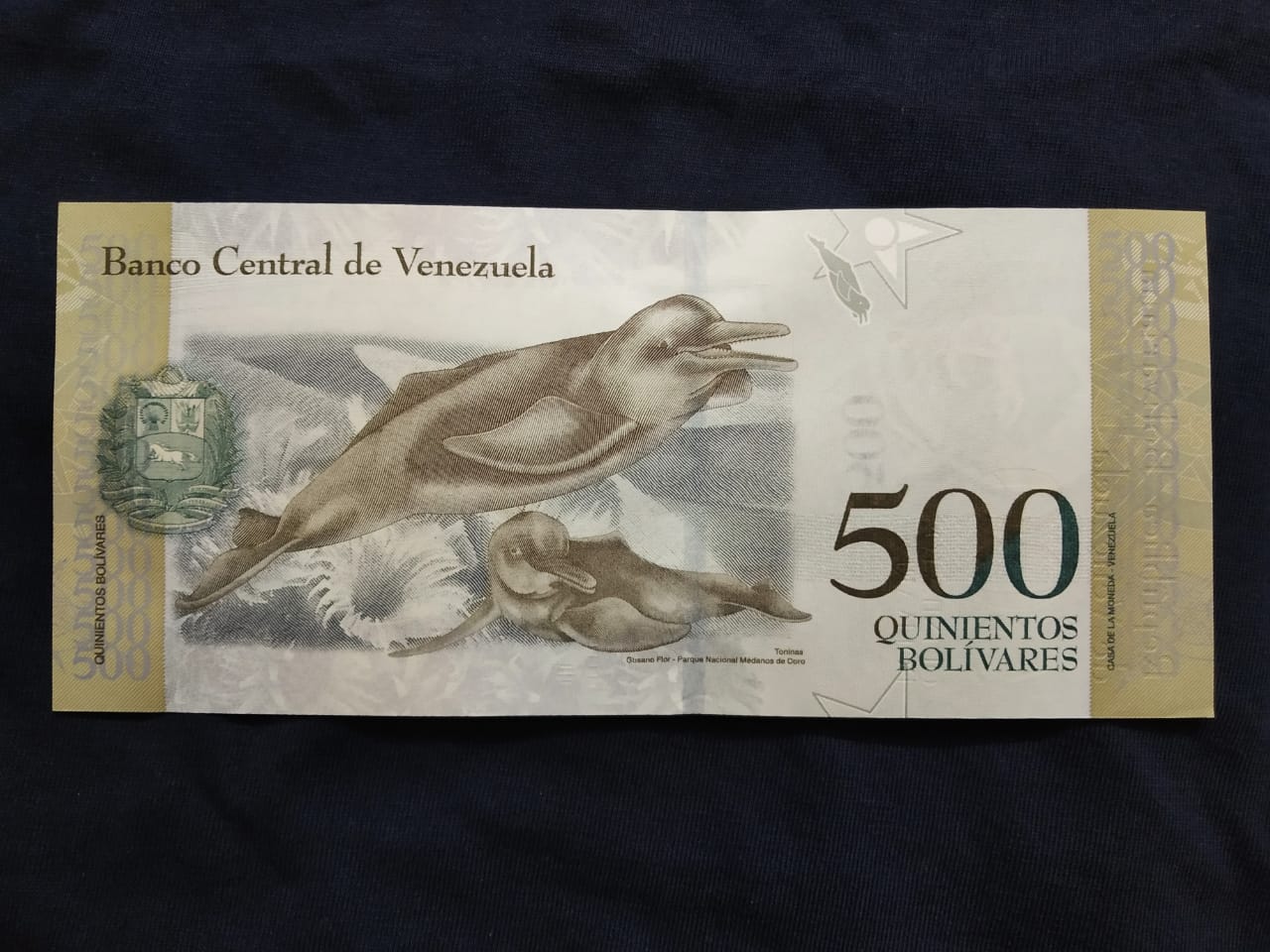 500 Bolivares UNC - Venezuela