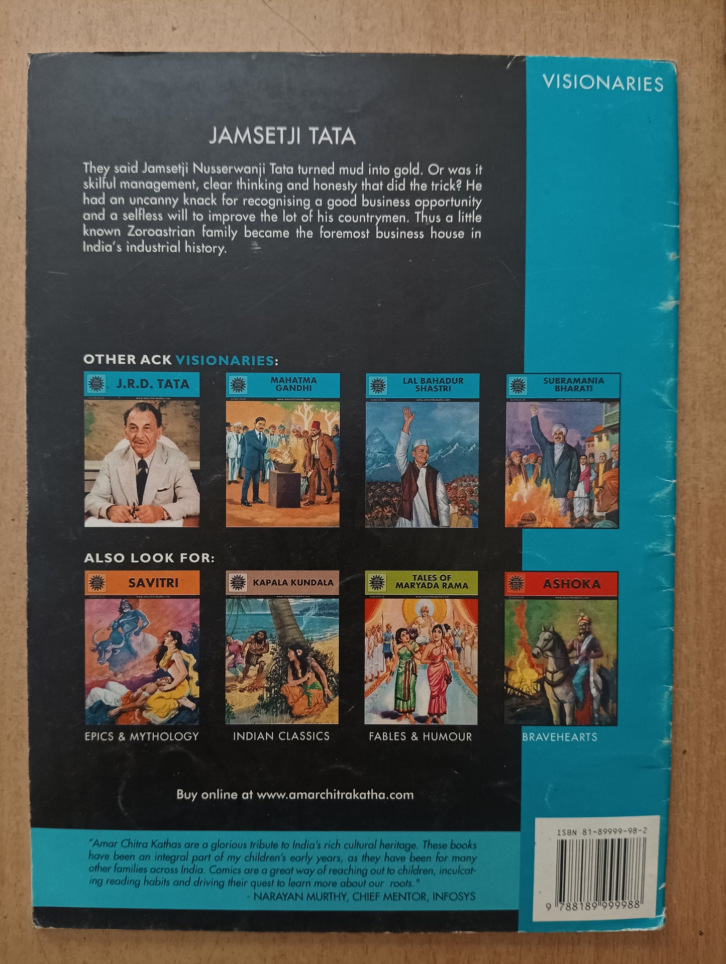 Amar Chitra Katha : Jamsetji Tata (Pre-owned Condition)