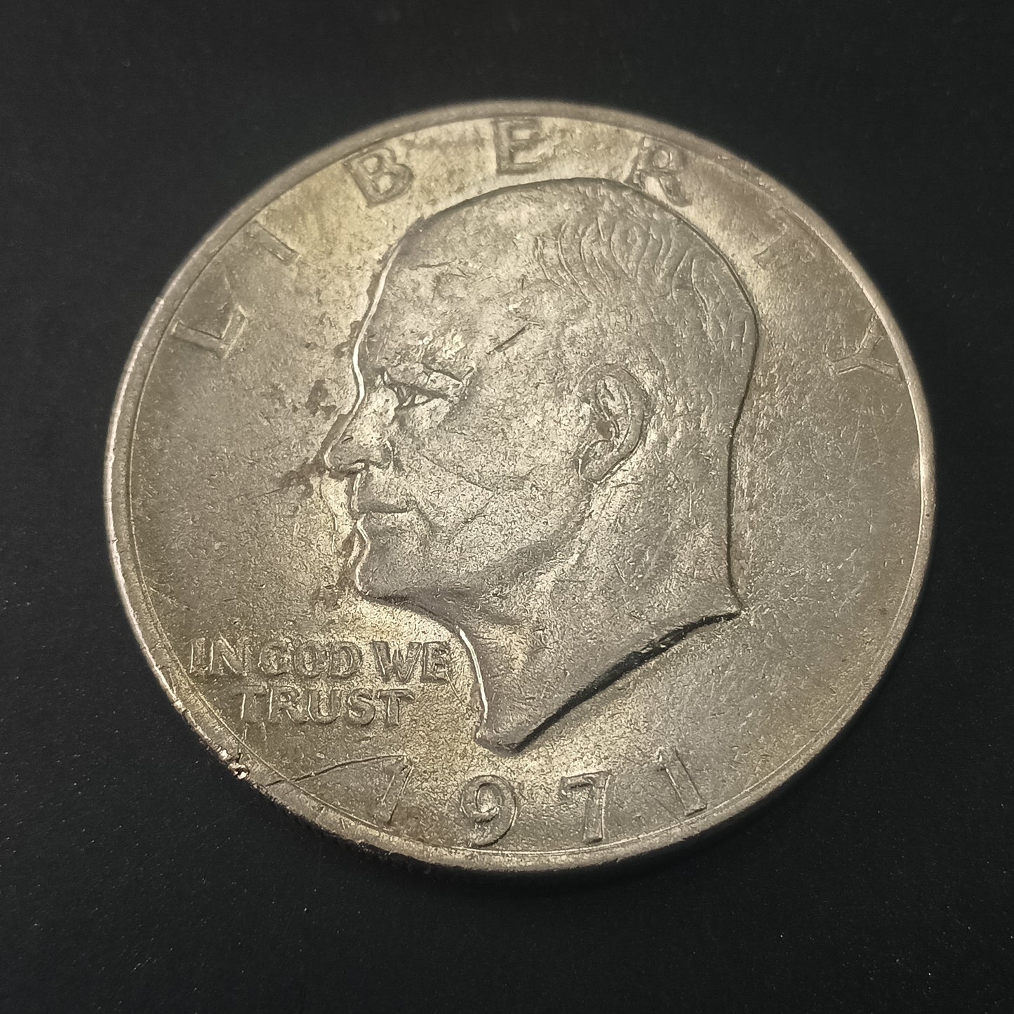 1 Dollar "Eisenhower Dollar" 1971 - U.S.A (Ref: AUC1621)