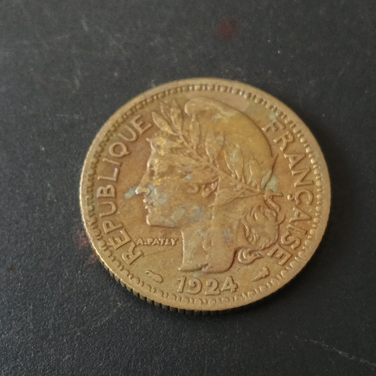1 Franc 1924 Rare (Territoires sous mandat) - Togo (Ref : 131002)