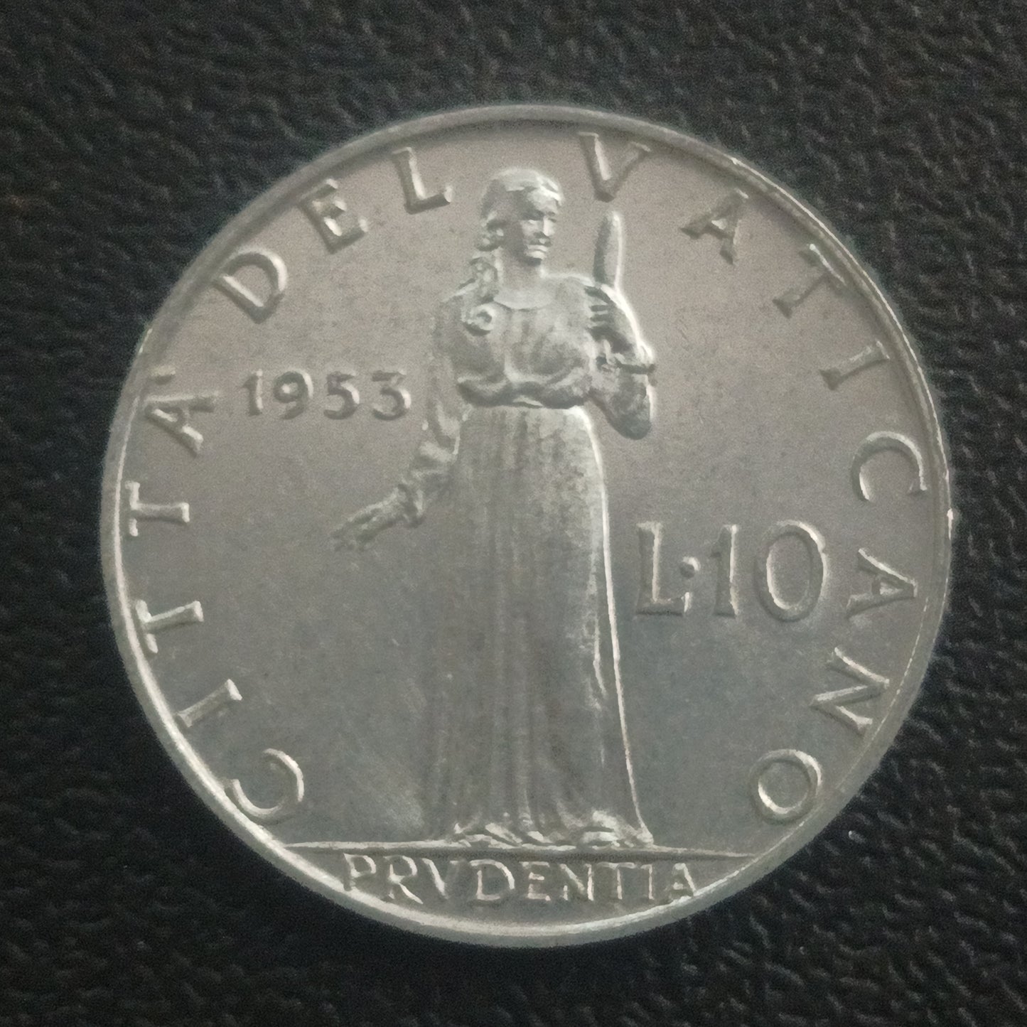 10 Lire (Pope Pius XII) - Vatican City