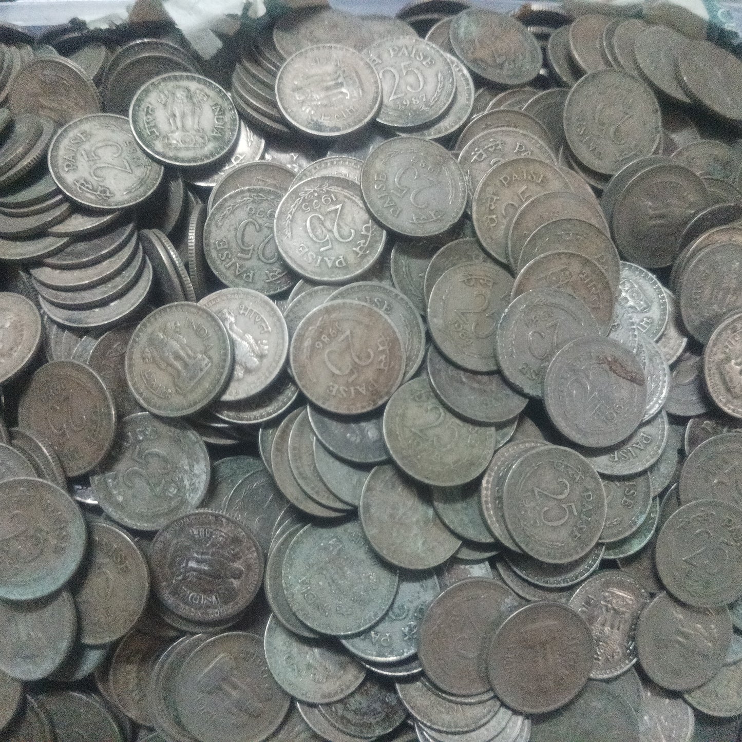 25 Paise Copper Nickel Coin Lot