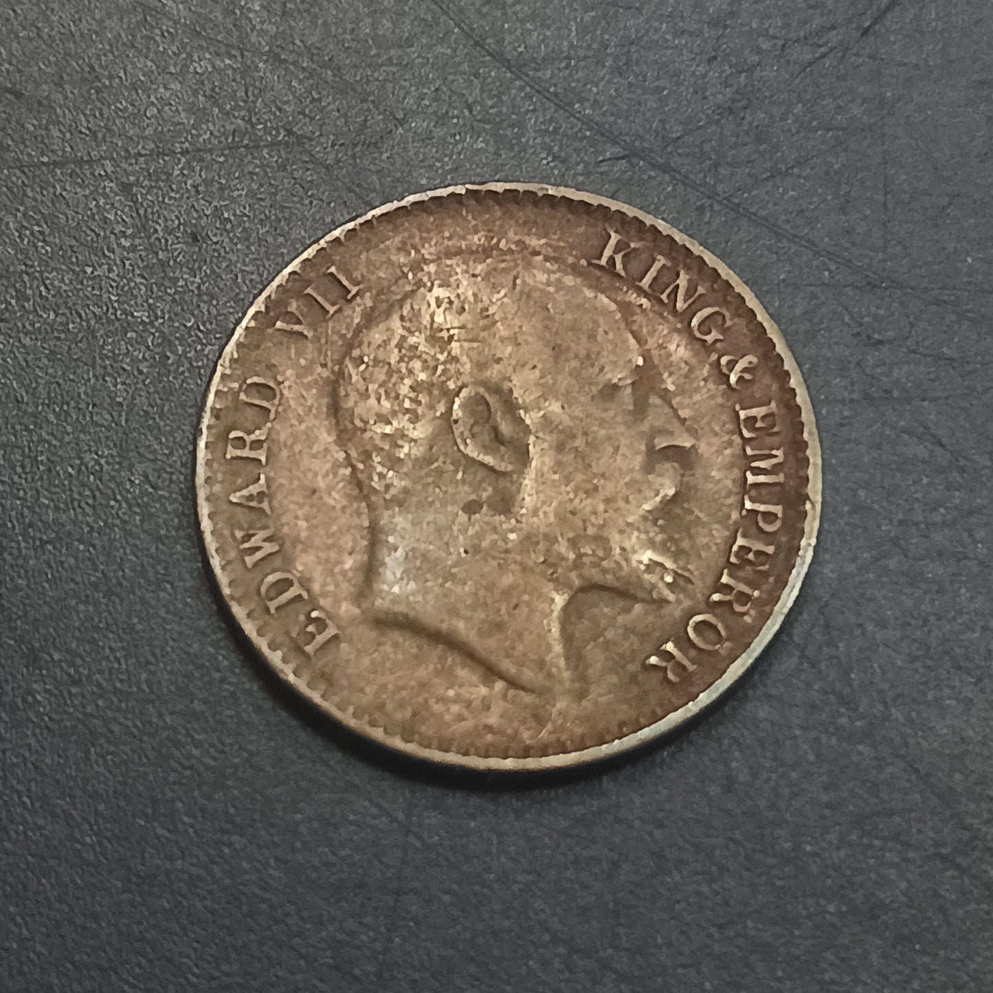 1/12 Anna 1907 Edward - (Ref : AUC1355)